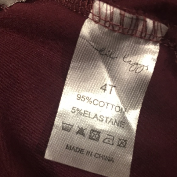 2 pairs leggings size 4t - Picture 4 of 4